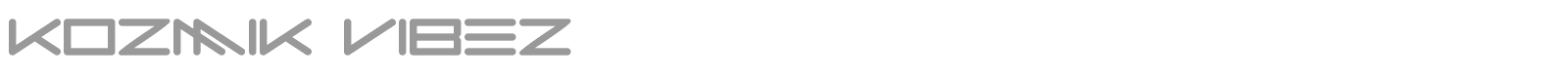 Kozmik Vibez font preview